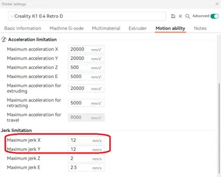 Orca Slicer Profiles for K1/ K1C/ K1 Max - 0.4 and 0.6 + Universal ...