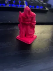 Hooded Stranger 28mm (No supports, FDM)