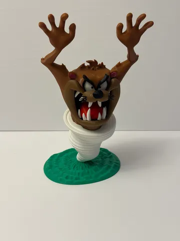 Tazmanian Devil - Onepiece by reddadsteve | Download free STL model ...