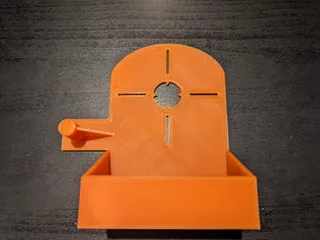 Drill Dust Catcher with Handle (No Supports)