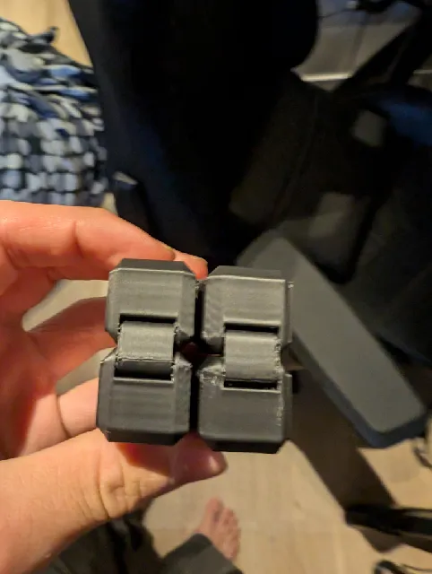 Make of Yet Another Fidget Infinity Cube v2 by Diablo2haveskill ...