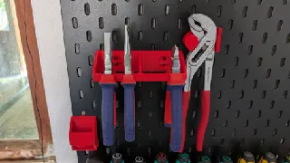 Skadis Pliers Holder with T-Clips