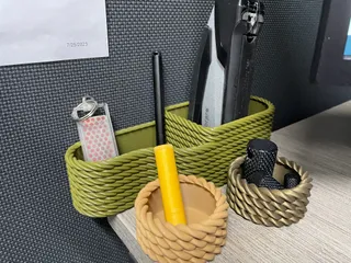 Rope Desk Organizer