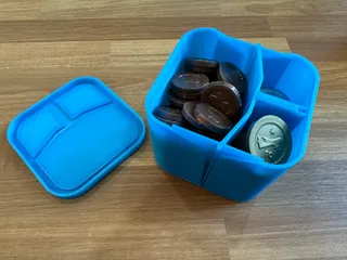 Machi Koro 2 Hinged Coin Box