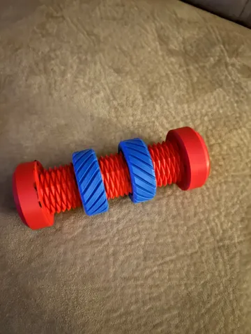 Dual Thread Fidget Toy by ModularManiac | Download free STL model ...