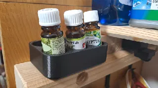 6 Essential Oils Bottle Holder Tray 28mm diameter