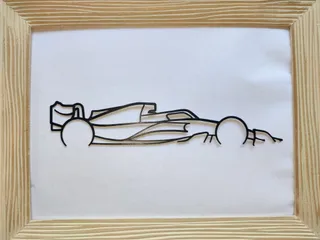Formula One 2022-2023 F1 Silhouette Wall Art