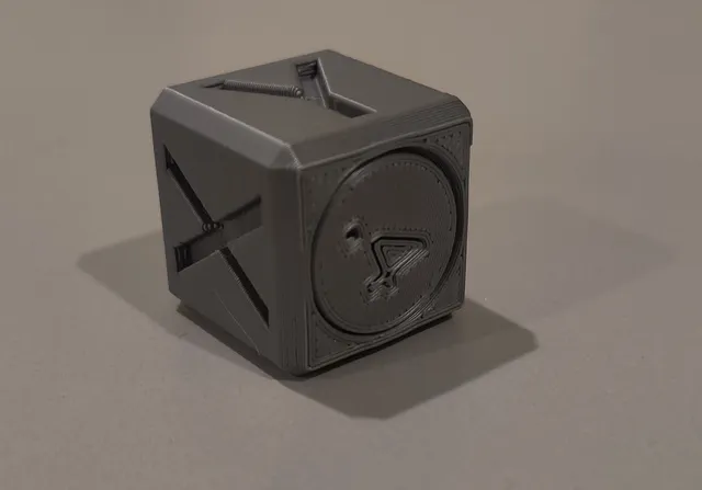 Make of Calibration fidget cube by cryptkicker | Download free STL ...