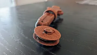 Modified spool for Solder Scroll