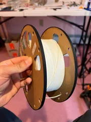 Cardboard spool rim only