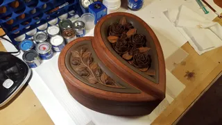 Heart box print from Thingiverse