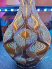Sinusoidal Ripple Vase Mode Flower Vase 7