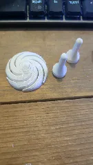 Twisted Spinning Top - Spins like forever