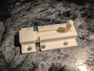 Slide Lock / Door Bolt (Easy To Print)