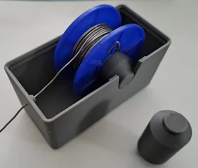 Gridfinity soldering spool holder