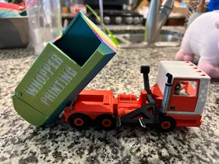 Functional Print-In-Place Garbage Truck