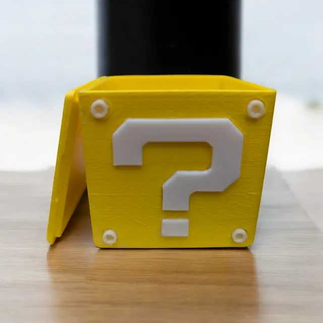 Make of Super Mario Question Block for Nintendo Switch by Planetmakes ...