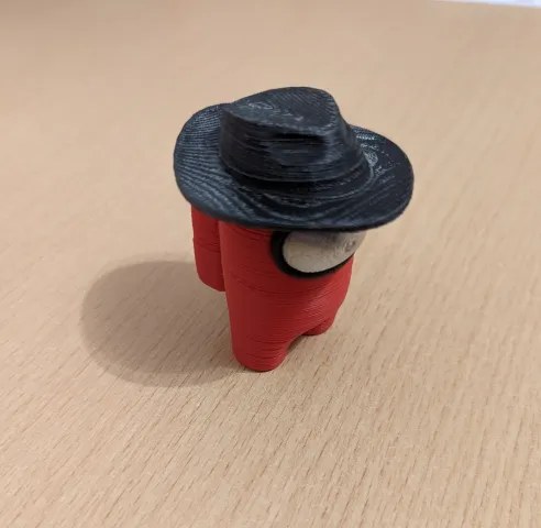 Among Us Fedora by TheCutlassKid | Download free STL model | Printables.com