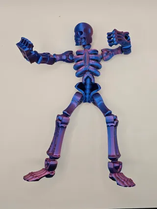 poseable skeleton by Jakub Bulacz | Download free STL model ...