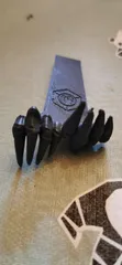 Bookmark demon hands