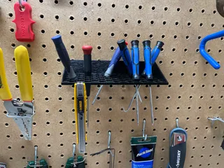Pegboard Screwdriver Holder