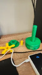 PET Strip Spooler And Spool Holder