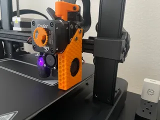 Ender 3 V3 SE 4010 Fan Shroud by Ben Graham