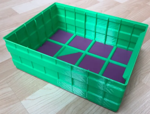 Make of Stackable Storage Boxes Optimized for 3D Print by JB | Download ...