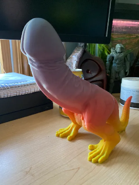 Make of Effin Dickasaurus by Evan | Download free STL model ...