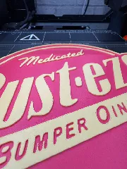 Cars Rust-eze Sign 2 Color