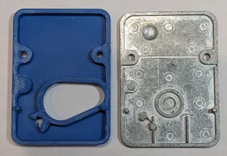 Marson's S&G Back Cover Plate, with and without window