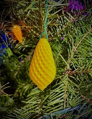 pine cone christmas ball