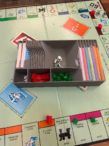 #0027 Monopoly Organizer Tray/Inlay - 