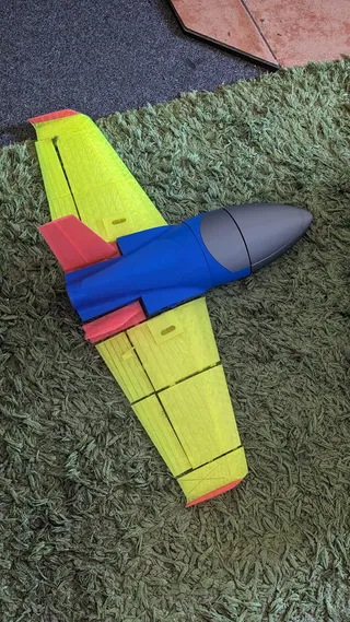 VELORA 3D PRINTED RC AIRPLANE WING [TEST PIECE] by Trafton | Download ...