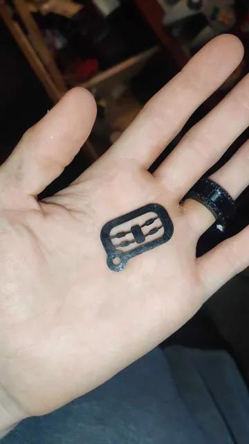 Make of Keychain Fidget Toy (Compliant Mechanism) by Austin Wolt ...