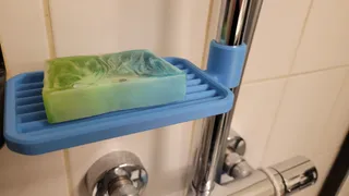 Soap Holder for Shower Pipe