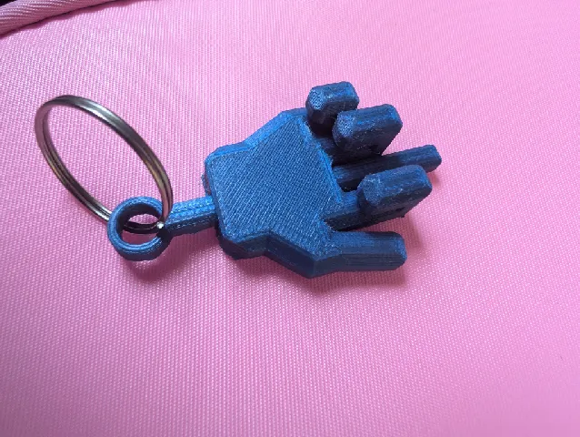 Flip keychain 'the bird' middle finger by Van Cleemput Robin | Download ...