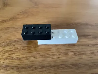 2x4 lego brick