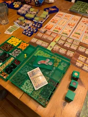 Caverna Insert + Resource Trays (great for 2 players)