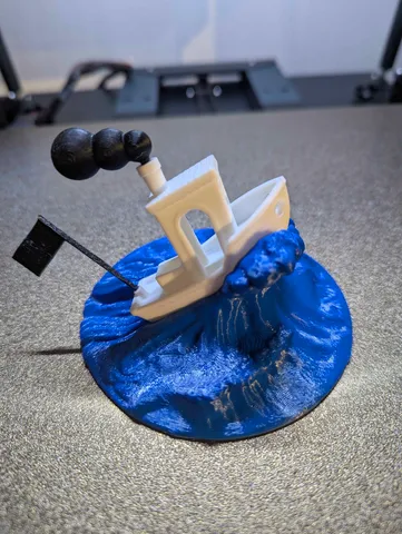 Benchy Wave by Callan Prints | Download free STL model | Printables.com