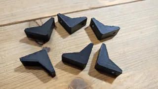 Corner Bracket v2 (optimized for 3D printing)