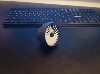 Turbofan aroma diffuser - Car vent mini Jet engine by CasaPrint3D ...