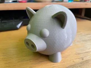 Piggy Bank With Plug