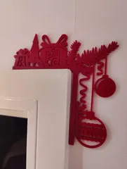 Christmas Door Trim Corner 61 - Gifts (Christmas ornament)