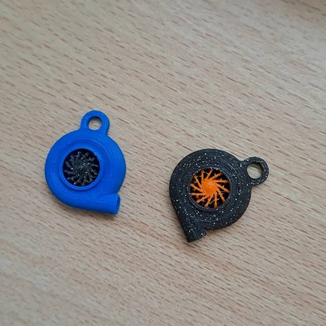 Make of Small Turbo Keychain by Tobi_3d.mini | Download free STL model ...