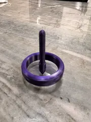 Spinning Top - No supports. Spins for 1 minute