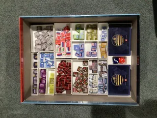Mr President Board Game Insert/Token Trays