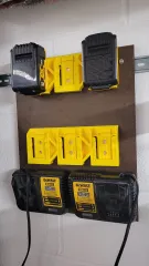 Dewalt battery holder