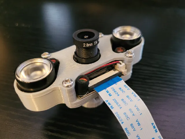 Make of Enclosure for Raspberry Pi Camera with IR Modules by ...