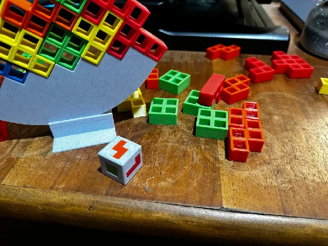 Make of STOLI Dice - With Color Inserts by FilamentFiend | Download ...